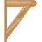 Ekena Millwork Traditional Arts & Crafts Rough Sawn Outlooker, Western Red Cedar, 8"W x 32"D x 40"H OUT08X32X40TRA03RWR - alternate 2